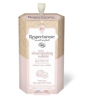 Mon Shampoing Solide Nutritif - RESPECTUEUSE - Cheveux