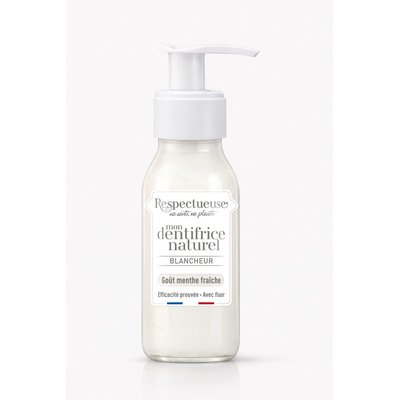 Mon dentifrice naturel BLANCHEUR - RESPECTUEUSE - Hygiène