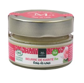 Beurre de karité bois de rose - messegue - Visage - Cheveux - Corps