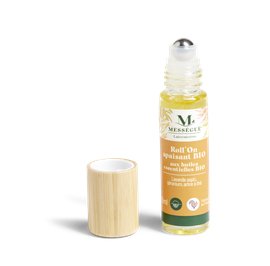 Organic Roll'On calming with organic essential oils - Laboratoires Mességué - Health