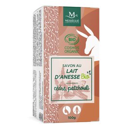 Donkey milk soap cedar and patchouli - messegue - Hygiene