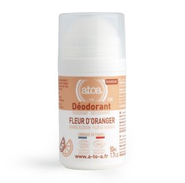 Roll-on déodorant rechargeable à la Fleur d'Oranger - ATOA - Hygiène