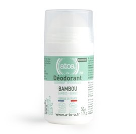 Roll-on déodorant rechargeable aux extraits de Bambou - ATOA - Hygiène