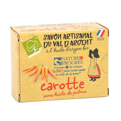 savon artisanal à la CAROTTE - ARGASOL - Hygiène