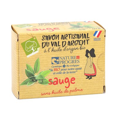 savon artisanal à la SAUGE - ARGASOL - Hygiène