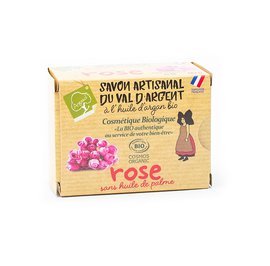 savon artisanal à la ROSE - ARGASOL - Hygiène