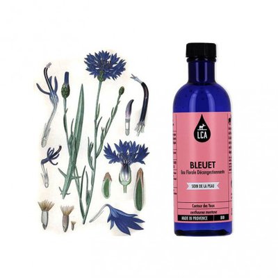 Eau florale de bleuet - LCA - Visage