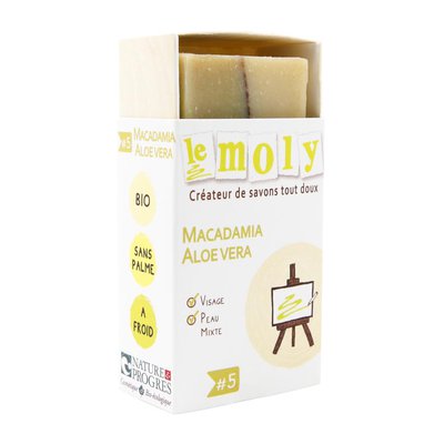 Savon Macadamia Aloe Vera - Le MOLY - Hygiène
