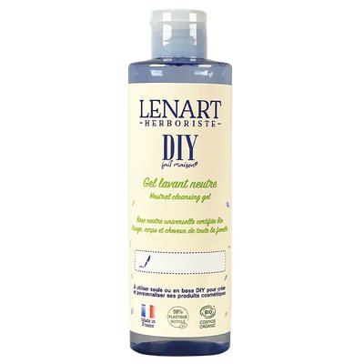 Neutral cleansing gel - LENART HERBORISTE - Face - Hygiene - Hair - Baby / Children - Diy ingredients - Body