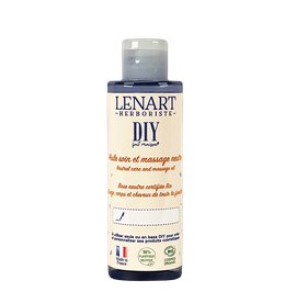 Neutral care and massage oil - LENART HERBORISTE - Face - Hair - Baby / Children - Massage and relaxation - Diy ingredients - Body