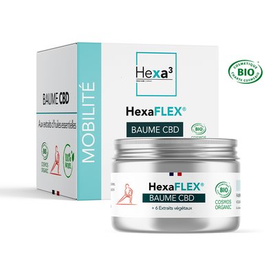 Baume CBD HexaFLEX® - Hexa3 - Santé - Massage et détente