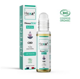 image produit Roll-on CBD Détente Huiles Essentielles HexaZEN® 