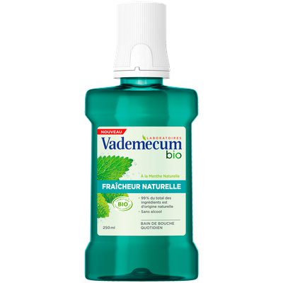 Bain de bouche fraîcheur naturelle - Vademecum Bio - Hygiène