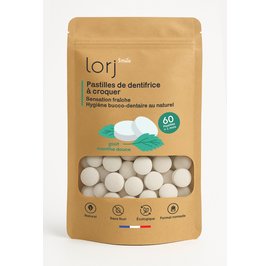 pastille de dentifrice - LORJ COSMETICS - Visage - Hygiène