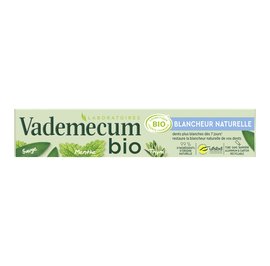 Dentifrice Blancheur Naturelle - Vademecum Bio - Hygiène