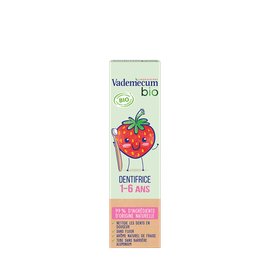 Dentifrice 1-6 ans (arôme fraise) - Vademecum Bio - Hygiène