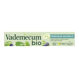 Dentifrice Fraîcheur Naturelle - Vademecum Bio - Hygiène