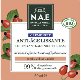 Crème Nuit Anti-Age Lissante - N.A.E. - Visage