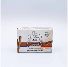 Savon Artisanal au lait d'ânesse et Cannelle - MOSELL ÂNE - Hygiène
