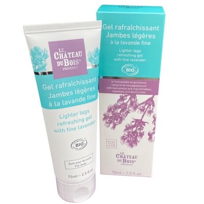 Lighter legs refreshing gel with fine lavender - Le Château du Bois Provence - Body
