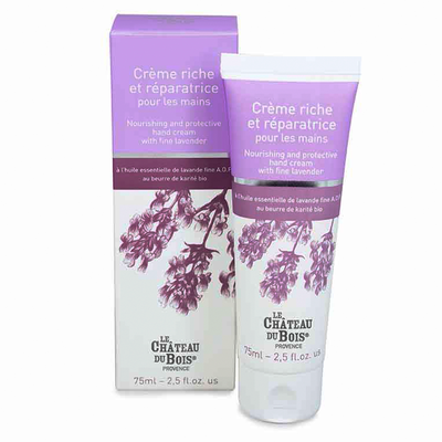 Nourishing And Protective Hand Cream With Fine Lavender - Le Château du Bois Provence - Body