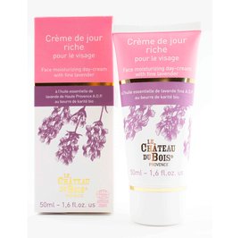 Face Moisturizing Day-Cream With Fine Lavender - Le Château du Bois Provence - Face