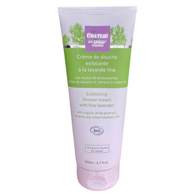 Exfoliating Shower Cream With Fine Lavender For Body - Le Château du Bois Provence - Hygiene