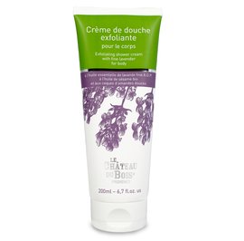 Exfoliating Shower Cream With Fine Lavender For Body - Le Château du Bois Provence - Hygiene