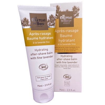 Baume après-rasage hydratant à la lavande fine - Le Château du Bois Provence - Visage