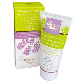 image produit Masque ultra-frais hydratant et purifiant à la lavande fine 