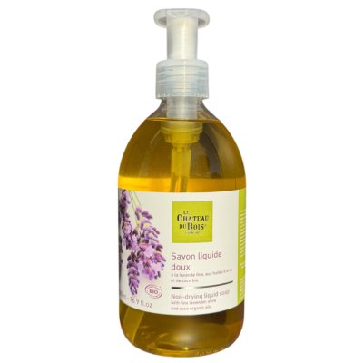 Savon liquide doux à la lavande fine - Le Château du Bois Provence - Hygiène - Corps