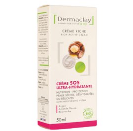 Crème SOS Ultra-Hydratante - Dermaclay - Visage
