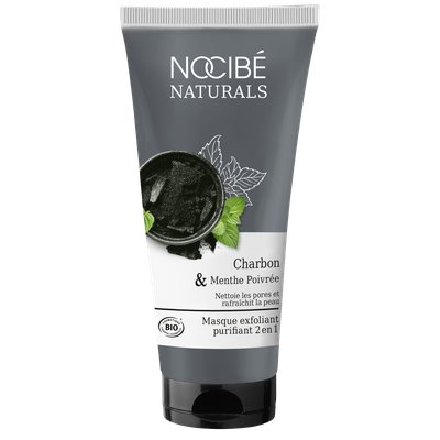 Naturals - Masque exfoliant purifiant 2 en 1 - Nocibé Naturals - Visage