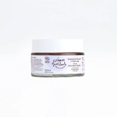 MASQUE NATUREL À L'ARGILE ROUGE - Leaves & Clouds SKINCARE - Visage