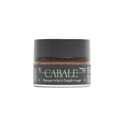 Masque à l'argile rouge - CABALE - Visage