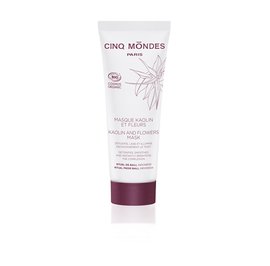 Kaolin and Flowers Mask - Cinq Mondes - Face