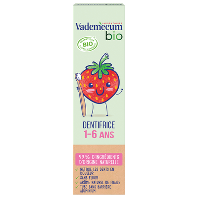 Vademecum Bio Kids Strawberry 0-6y Fluorid - Vademecum Bio - Hygiene