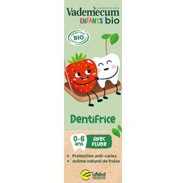 Vademecum Bio Kids Strawberry 0-6y Fluorid (new) - Vademecum Bio - Hygiene