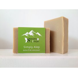 image produit Savon naturel pour peau atopique Simply Alep - Surgras 7% 