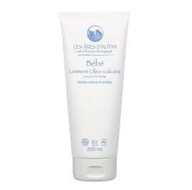 image produit Liniment oléo-calcaire bébé au lait d'ânesse 