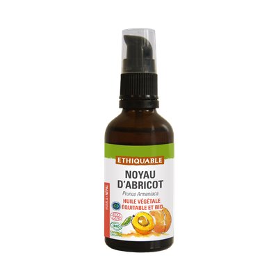 Huile Végétale de Noyau d' Abricot - Ethiquable - Visage
