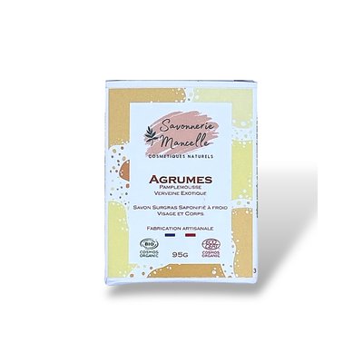 Savon Agrumes - Savonnerie Mancelle - Visage - Corps
