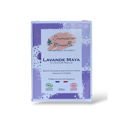 Savon LAVANDE MAYA - Savonnerie Mancelle - Visage - Corps