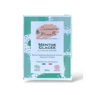Savon MENTHE GLACEE - Savonnerie Mancelle - Visage - Corps