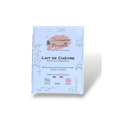 Savon LAIT DE CHEVRE - Savonnerie Mancelle - Visage - Corps