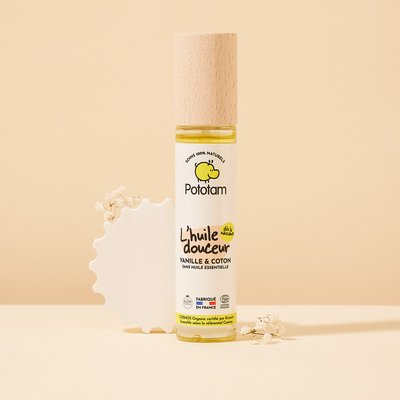 Huile Pour Le Corps - Vanille Et Coton - Pototam - Bébé / Enfants - Massage et détente