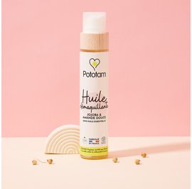 Huile Démaquillante - Jojoba Et Amande Douce - Pototam - Visage