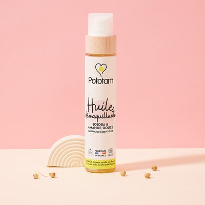 Huile Démaquillante - Jojoba Et Amande Douce - Pototam - Visage