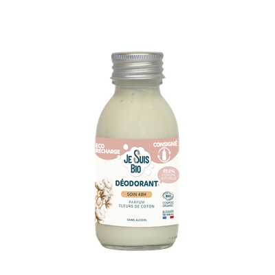 Déodorant Roll-On Fleurs De Coton - JE SUIS BIO - Hygiène