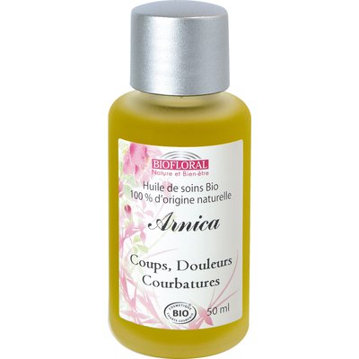 Huile cosmétique arnica - Biofloral - Massage and relaxation